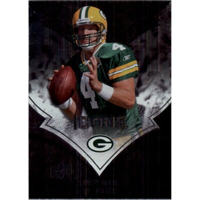 2008 Upper Deck Icons Rainbow Foil #34 Brett Favre
