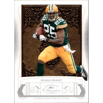 2009 Donruss Classics Timeless Tributes Silver #38 Ryan Grant