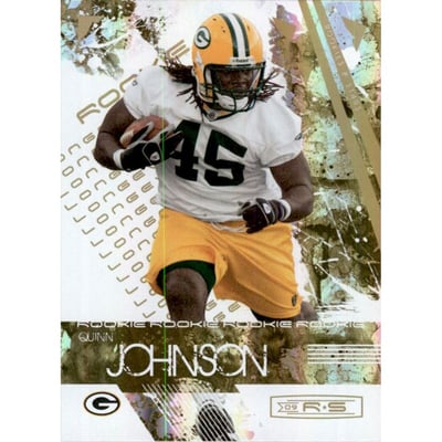 2009 Donruss Rookies and Stars Longevity Parallel Gold #183 Quinn Johnson