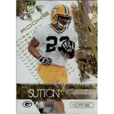 2009 Donruss Rookies and Stars Longevity Parallel Gold #197 Tyrell Sutton