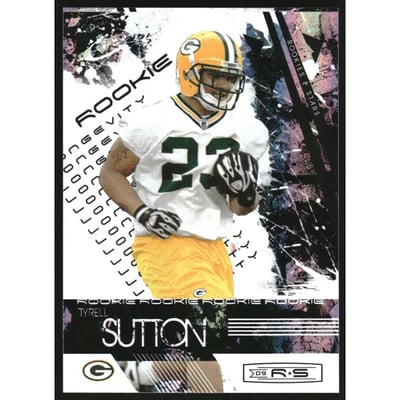 2009 Donruss Rookies and Stars Longevity Parallel Silver Holofoil #197 Tyrell Sutton