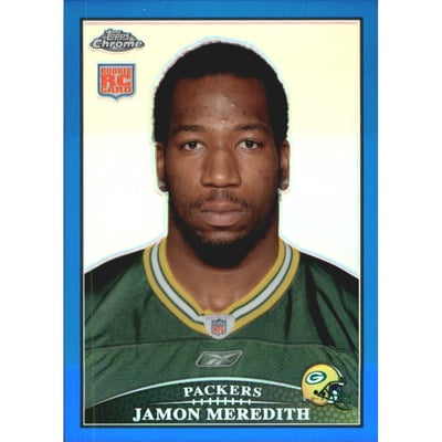 2009 Topps Chrome Blue Refractors #TC157 Jamon Meredith