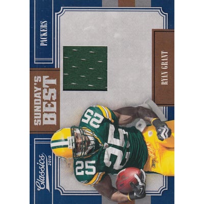 2010 Classics Sunday's Best Jerseys #7 Ryan Grant/145