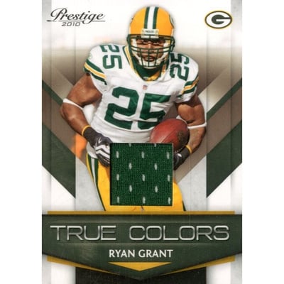 2010 Prestige True Colors Materials #10 Ryan Grant
