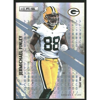 2010 Rookies and Stars Longevity Parallel Platinum #54 Jermichael Finley