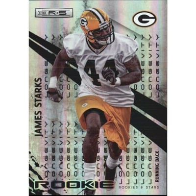 2010 Rookies and Stars Longevity Parallel Silver Holofoil #198 James Starks