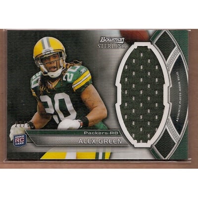 2011 Bowman Sterling Relics Jumbo Black Refractors #BSRJRAG Alex Green