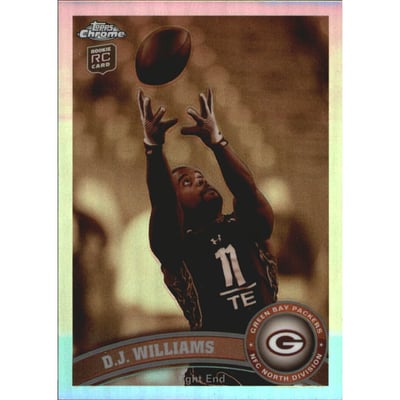 2011 Topps Chrome Sepia Refractors #84 Sidney Rice