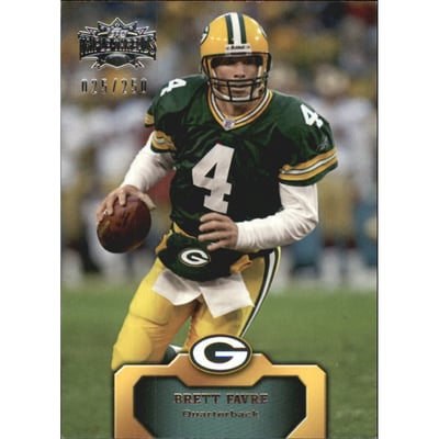 2011 Topps Triple Threads Emerald #55 Brett Favre