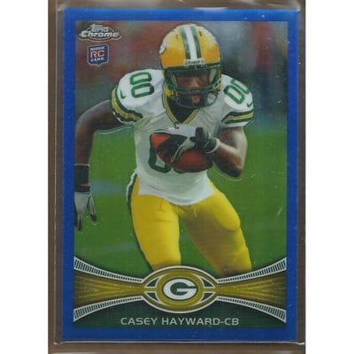 2012 Topps Chrome Blue Refractors #67 Casey Hayward