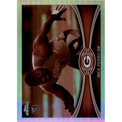 2012 Topps Chrome Sepia Refractors #185 Nick Perry