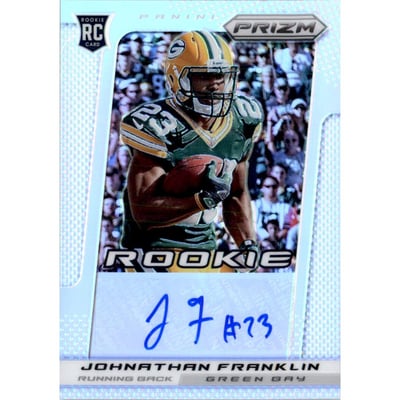 2013 Panini Prizm Autographs Prizms #245 Johnathan Franklin/99