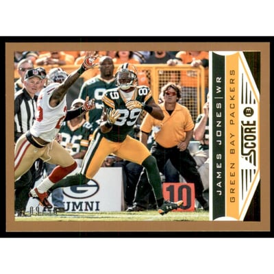 2013 Score Gold Zone #76 James Jones