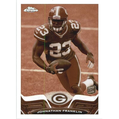 2013 Topps Chrome Sepia Refractors #217 Johnathan Franklin