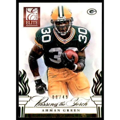 2014 Elite Passing the Torch Gold #15 Eddie Lacy/Ahman Green