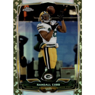 2014 Topps Chrome Mini Camo Refractors #7 Randall Cobb