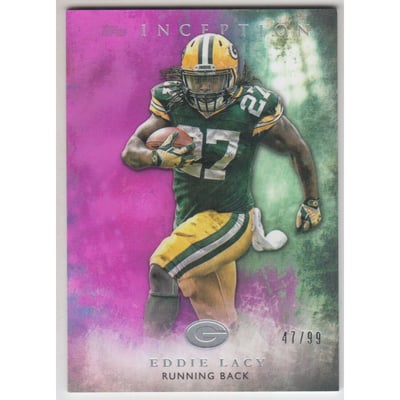 2015 Topps Inception Magenta #77 Eddie Lacy
