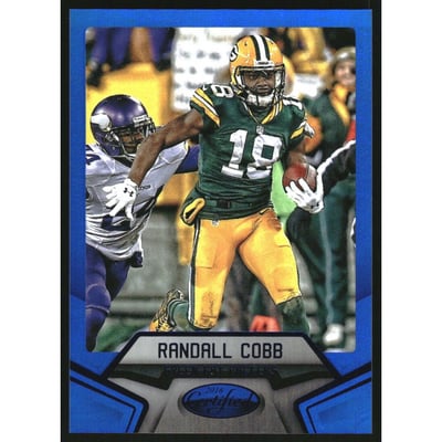 2016 Certified Mirror Blue #24 Randall Cobb