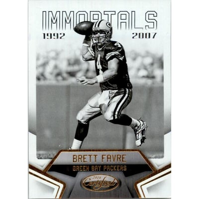 2016 Certified #119 Brett Favre IMM