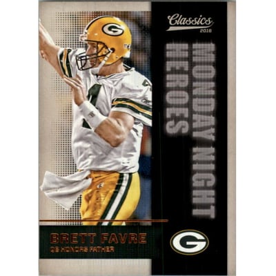 2016 Classics Monday Night Heroes Bronze #19 Brett Favre