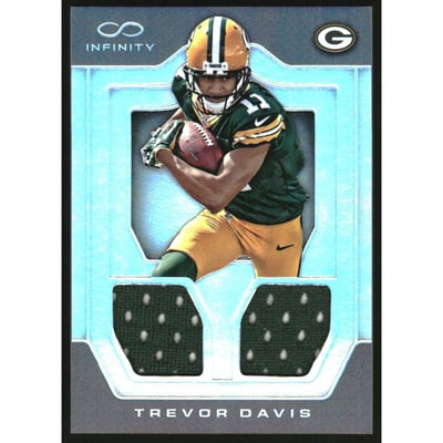 2016 Panini Infinity Rookie Jerseys Dual #36 Trevor Davis