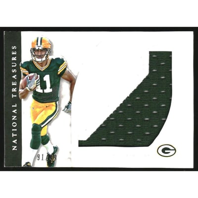 2016 Panini National Treasures Tremendous Treasures Materials Horizontal #TTRTD Trevor Davis/99