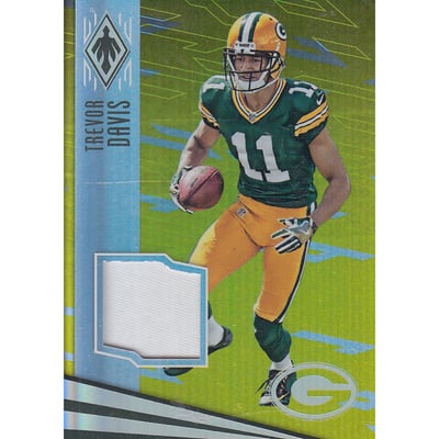 2016 Panini Phoenix Rookie Jerseys Yellow #RPSMTD Trevor Davis