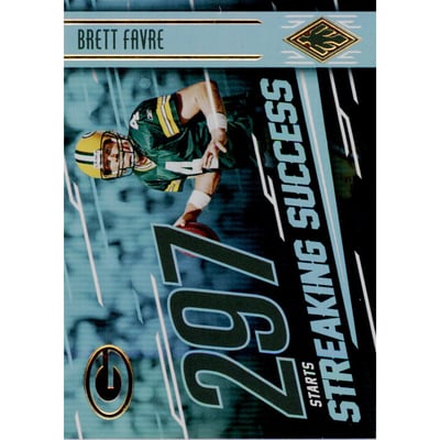 2016 Panini Phoenix Streaking Success #SSBF Brett Favre