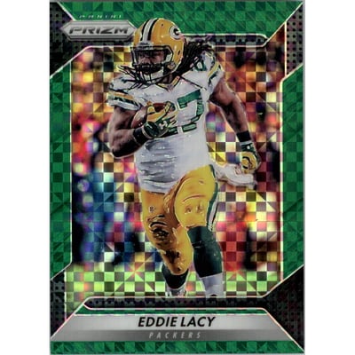 2016 Panini Prizm Prizms Green Power #99 Eddie Lacy