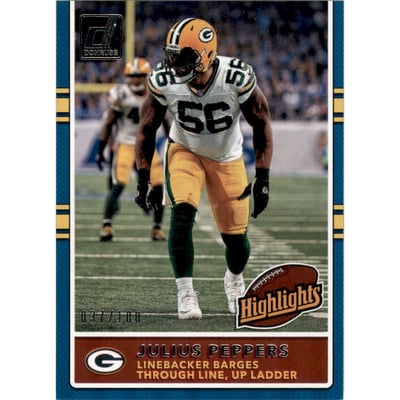 2017 Donruss Highlights Holo #11 Julius Peppers