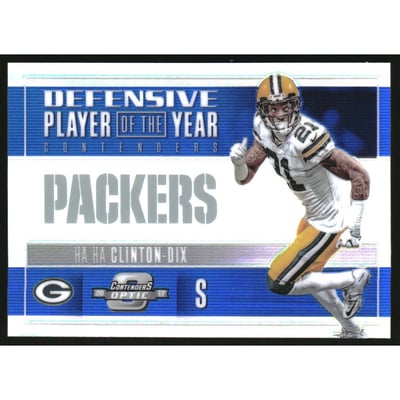 2017 Panini Contenders Optic Defensive Player of the Year Contenders Blue #7 Ha Ha Clinton-Dix