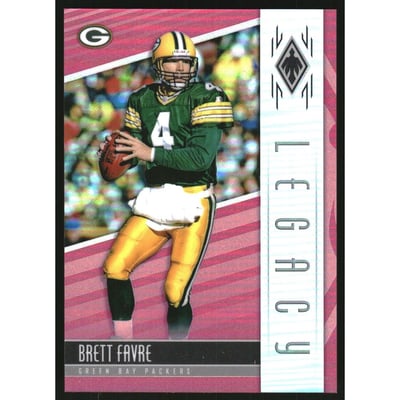 2017 Panini Phoenix Legacy Pink #8 Brett Favre