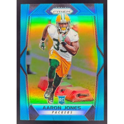 2017 Panini Prizm Prizm Light Blue #288 Aaron Jones RC /199