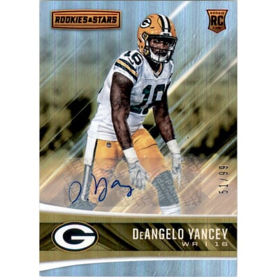 2017 Rookies and Stars Rookies Longevity Signatures #292 DeAngelo Yancey/99