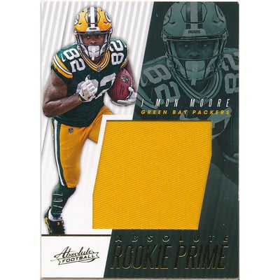 2018 Absolute Absolute Rookie Jerseys Prime #31 J'Mon Moore
