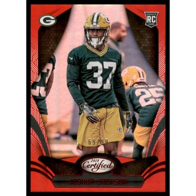 2018 Certified Mirror Red #154 Joshua Jackson