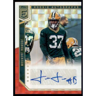 2018 Elite Rookie Autographs Red #9 Joshua Jackson/99