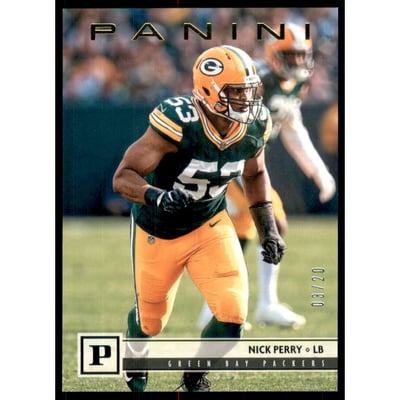 2018 Panini Gold Knight #110 Nick Perry
