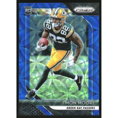 2018 Panini Prizm Prizms Blue Scope #236 J'Mon Moore