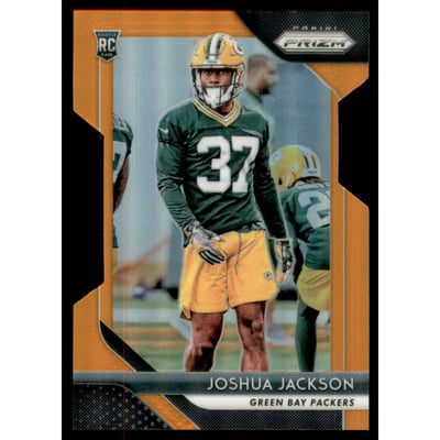 2018 Panini Prizm Prizms Orange #255 Joshua Jackson