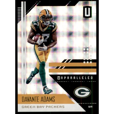 2018 Panini Unparalleled Superplaid #70 Davante Adams