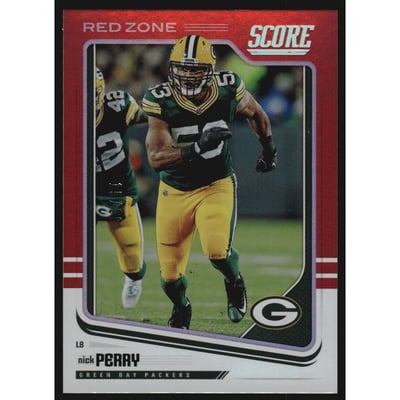 2018 Score Red Zone #121 Nick Perry