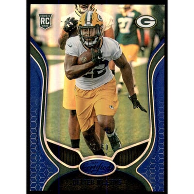 2019 Certified Mirror Blue #151 Dexter Williams