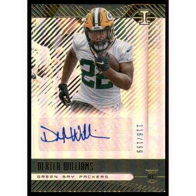 2019 Panini Illusions Rookie Signs #19 Dexter Williams