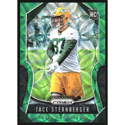 2019 Panini Prizm Prizms Green Scope #368 Jace Sternberger