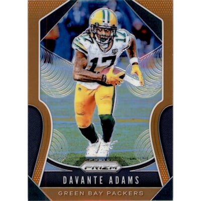 2019 Panini Prizm Prizms Orange #115 Davante Adams