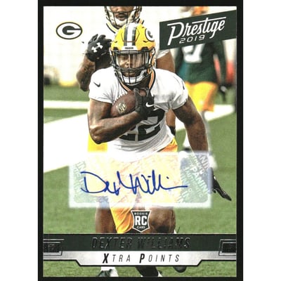 2019 Prestige Xtra Points Signatures #244 Dexter Williams