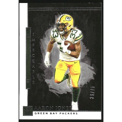 2020 Panini Impeccable #38 Aaron Jones