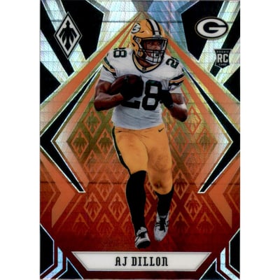 2020 Panini Phoenix Fire Burst #125 A.J. Dillon