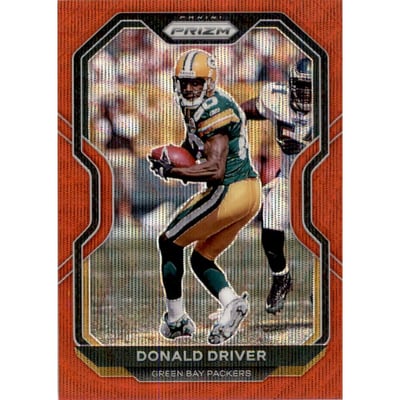 2020 Panini Prizm Prizms Red Wave #214 Donald Driver